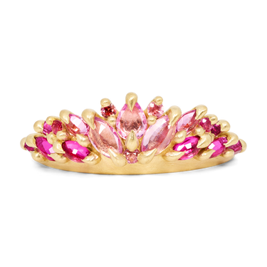 Pink Mirella Petal Ring - Made to Order